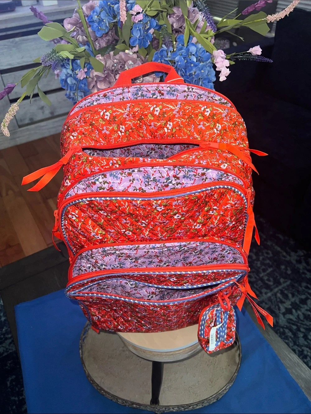🌺Large Bancroft Backpack🌺 Wildflower Sprigs in Premium Cotton